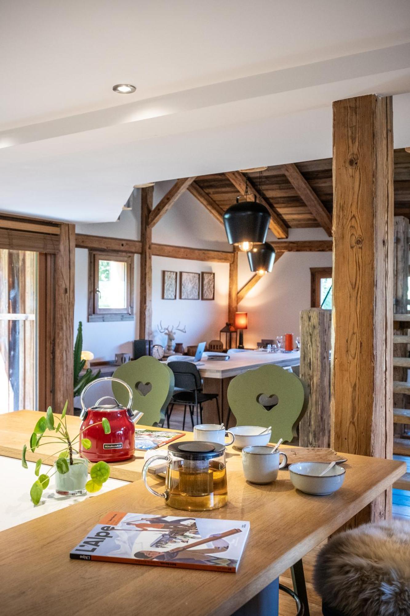 Wanderful Life Montblanc Refuge Haut De Gamme แซ็งต์-แฌร์เวส์-เลส์-แบ็งส์ ภายนอก รูปภาพ