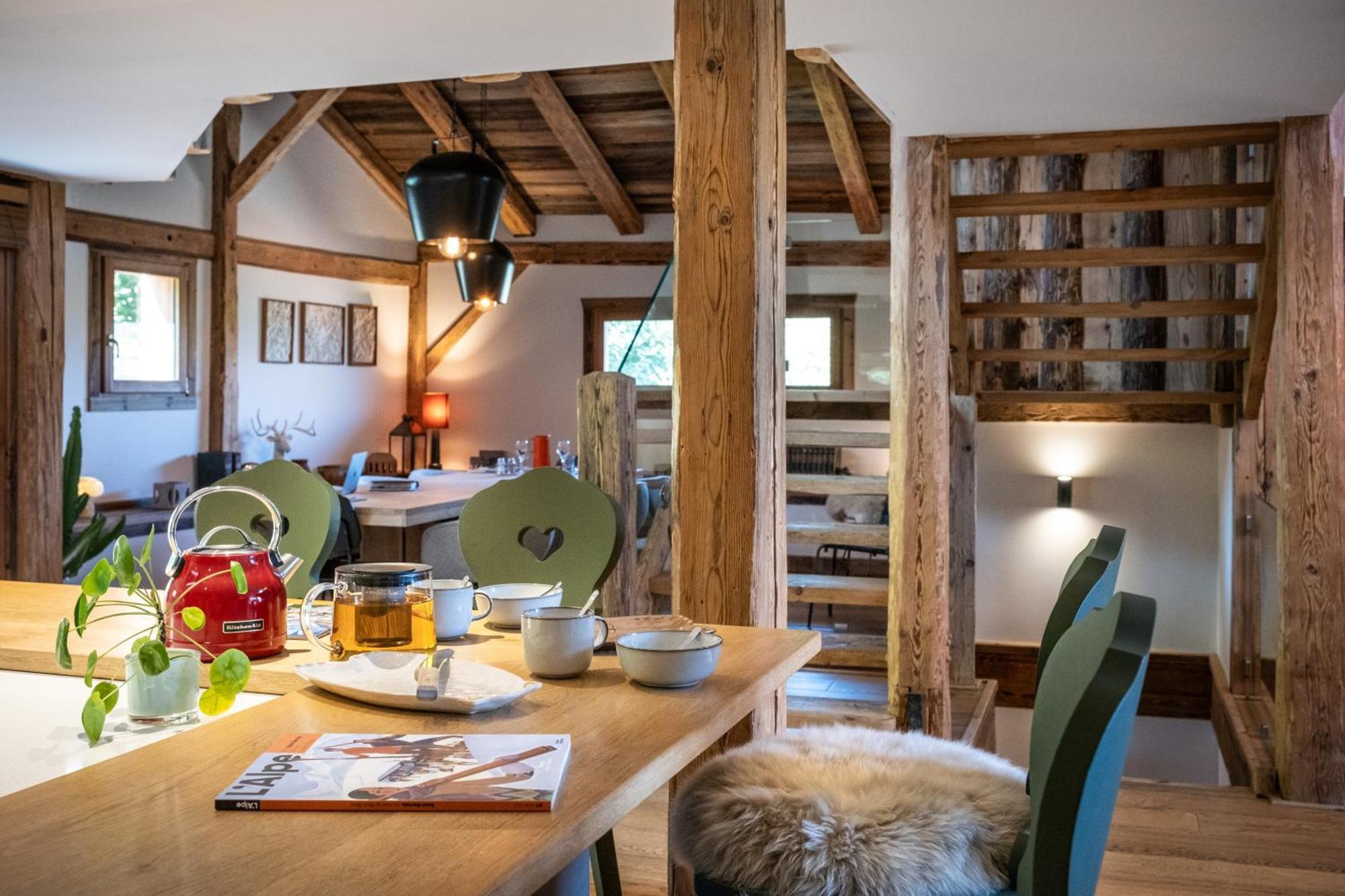 Wanderful Life Montblanc Refuge Haut De Gamme แซ็งต์-แฌร์เวส์-เลส์-แบ็งส์ ภายนอก รูปภาพ